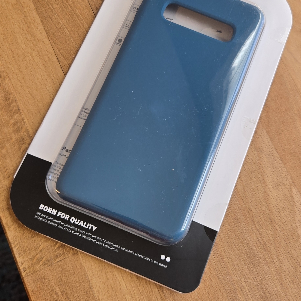 Silcone Case For Samsung S10 Ocean Green